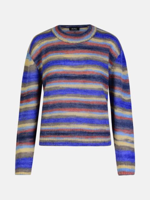 'ABBY' MULTICOLOR MOHAIR BLEND SWEATER