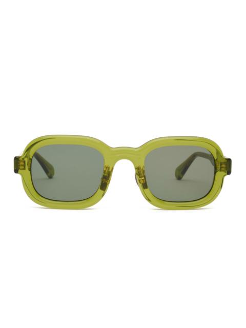 BRAIN DEAD Newman Post Modern Primitive Eye Protection - Green