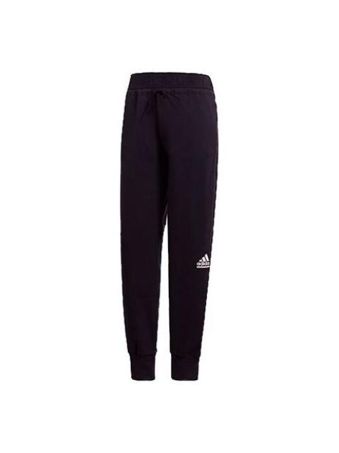 adidas (WMNS) adidas 캐주얼 번들 피트 스포츠 바지 검정 GM3282