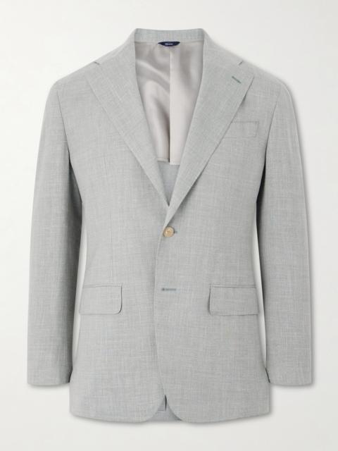 THOM SWEENEY Wool, Silk and Linen-Blend Blazer