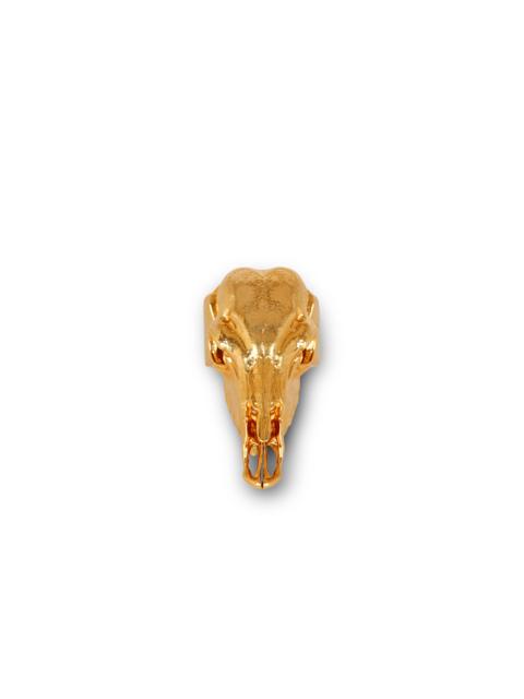 Balmain Buffalo skull ring