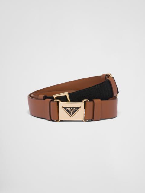 Leather belt