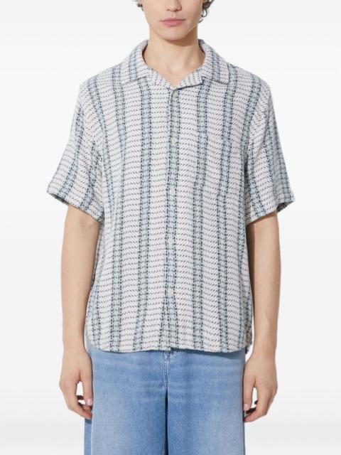 Corridor herringbone-patter shirt