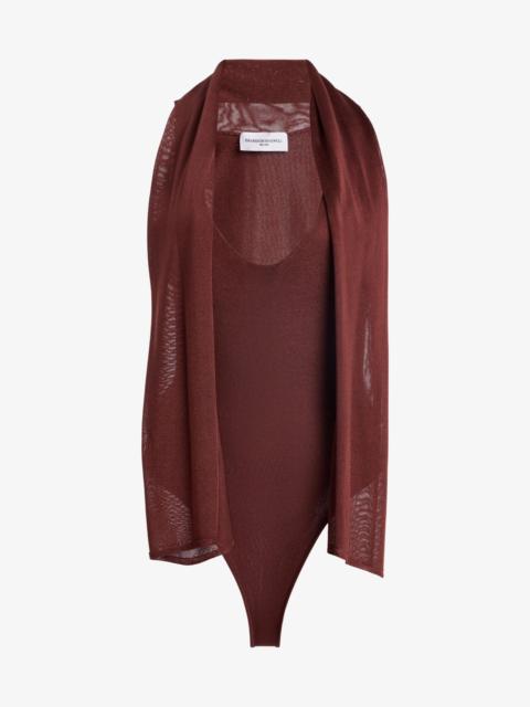 BRANDON MAXWELL Capri Bodysuit