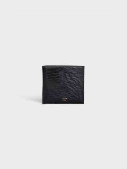 CELINE BI-FOLD WALLET  IN  LIZARD