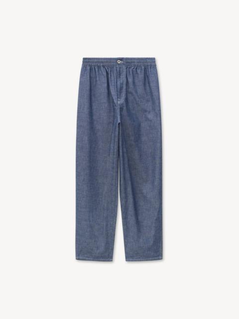 KENZO 'KENZO Loves' jogpants in rinse chambray