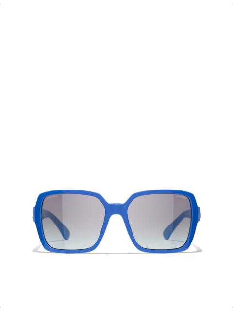 CHANEL Square-frame sunglasses