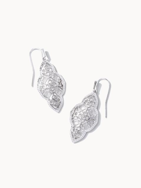 KENDRA SCOTT Abbie Drop Earrings in Silver