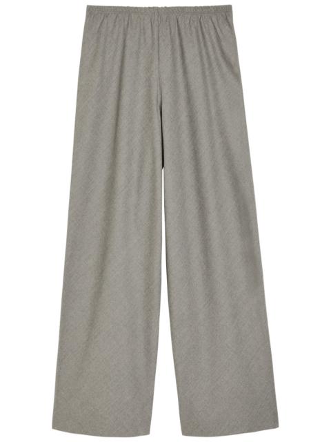 MARIA McMANUS Maria Mcmanus Straight-leg Stretch-wool Trousers