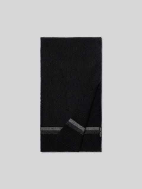 ROBERT BARAKETT Eric Cashmere Knit Stripe Scarf