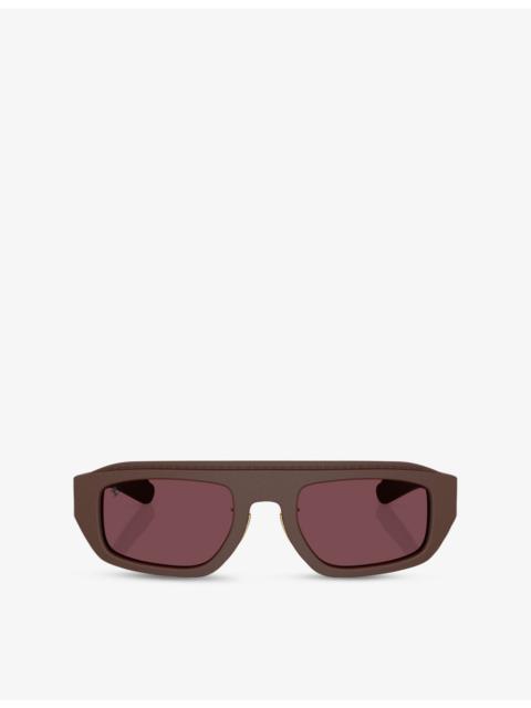 Ferrari FH2010Q Pillow-Frame Acetate Sunglasses