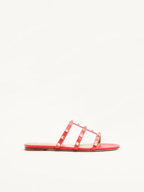 Valentino ROCKSTUD FLAT SLIDE SANDAL