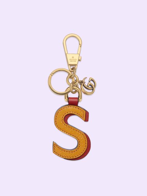 GUCCI Letter S keychain