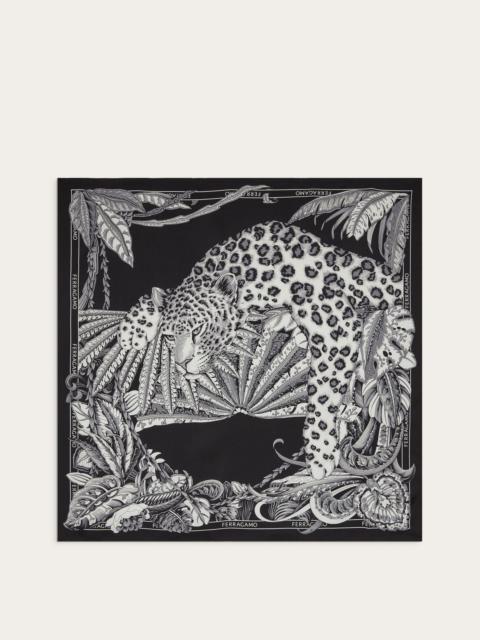 FERRAGAMO Togo print silk foulard