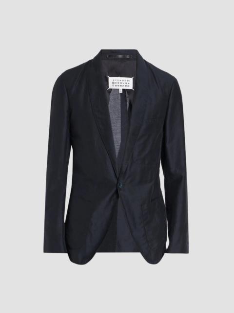 Maison Margiela Men's Cotton Double Pocket Blazer - Dark Blue