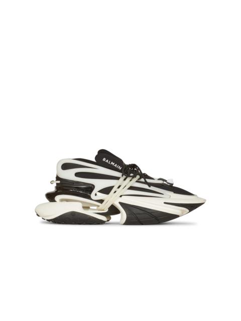 Balmain Unicorn low-top trainers in neoprene and leather