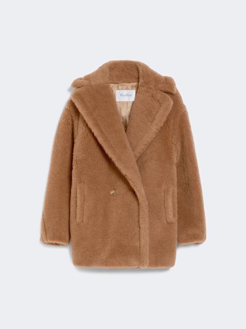 Max Mara DRAMMA Short Teddy Bear Icon Coat - CAMEL