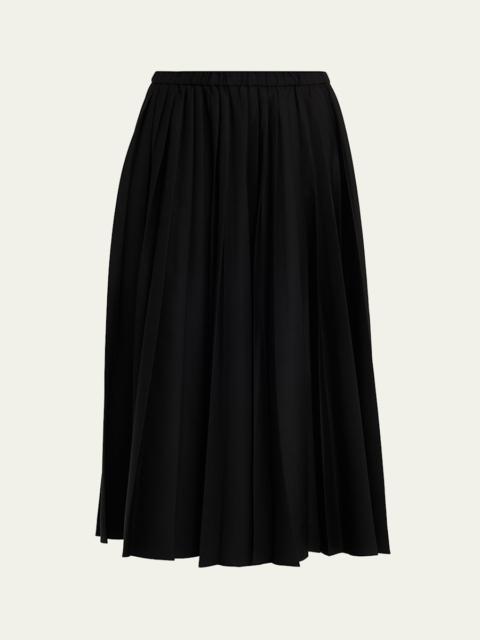 6397 Pull-On Pleated Skirt