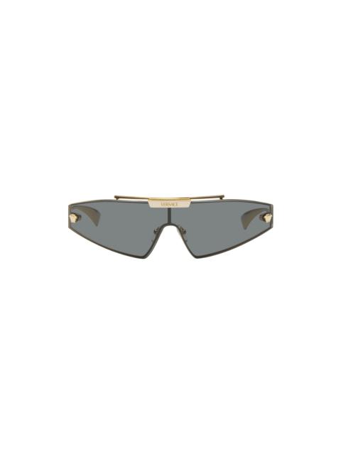 Gold Shield Sunglasses