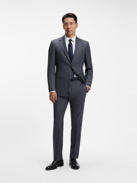 BOSS TWO-PIECE REGULAR-FIT SUIT IN ITALIAN VIRGIN WOOL