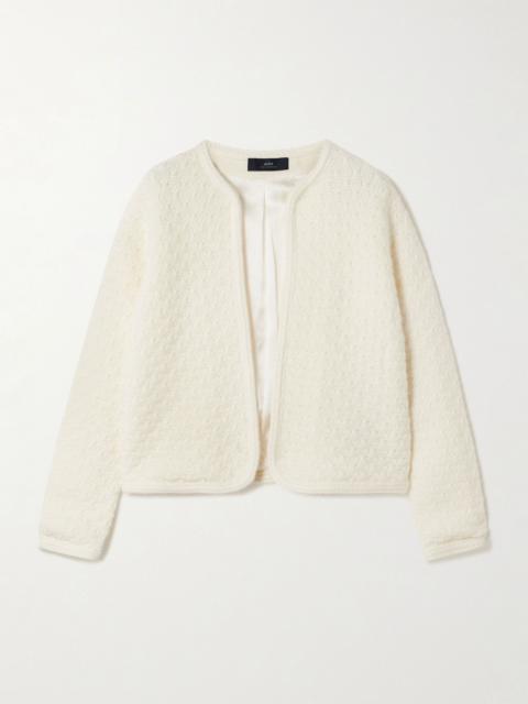 arch4 The Tate organic cashmere cardigan Ivory