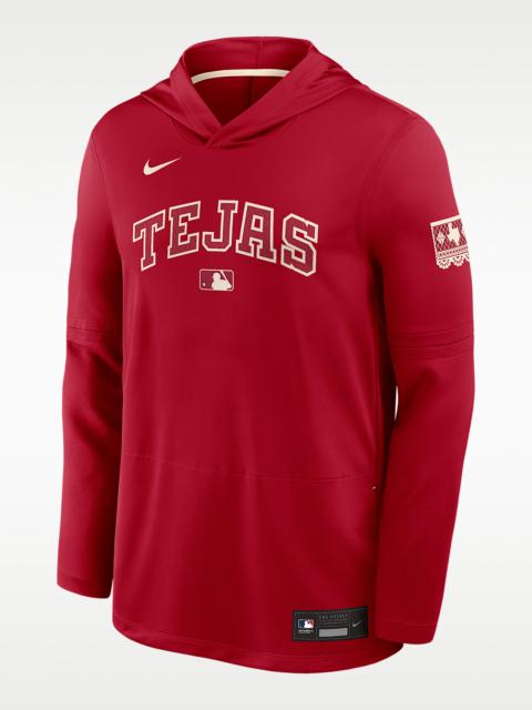 Nike Texas Rangers City Connect Men's Nike Dri-FIT MLB Long-Sleeve Hooded Top