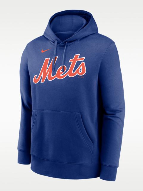 Nike Francisco Lindor New York Mets Club Men's Nike MLB Pullover Hoodie