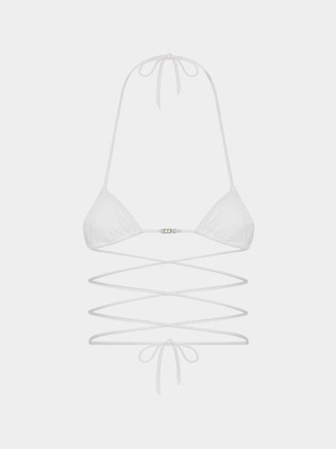 DSQUARED2 ICON CLUBBING BIKINI TRIANGLE TOP