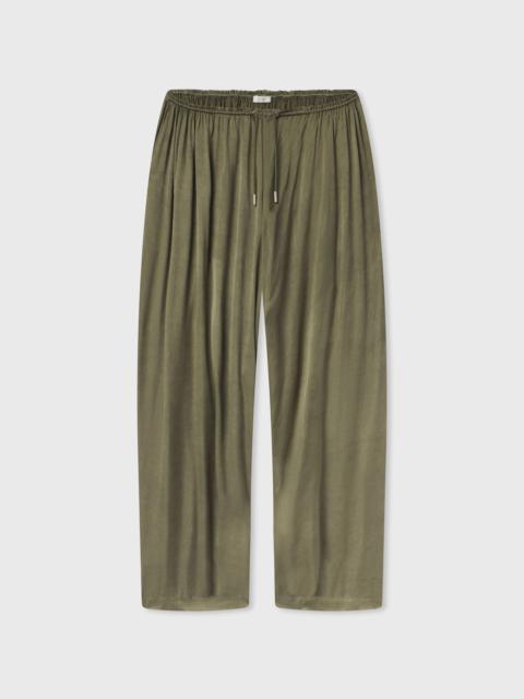 CO Elasticated Waist Gathered Pant in Viscose