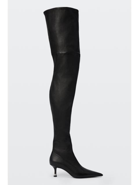 Alexander Wang fei 65 mm stretch thigh high boot