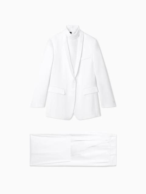 GIORGIO ARMANI THREE-PIECE SINGLE-BREASTED OLYMPIC CEREMONY SUIT