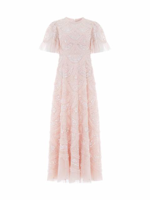 Needle & Thread Carmen Ruffle Ankle Gown