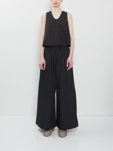 SOFIE D'HOORE Parana Cotton Wide Leg Pant — Black