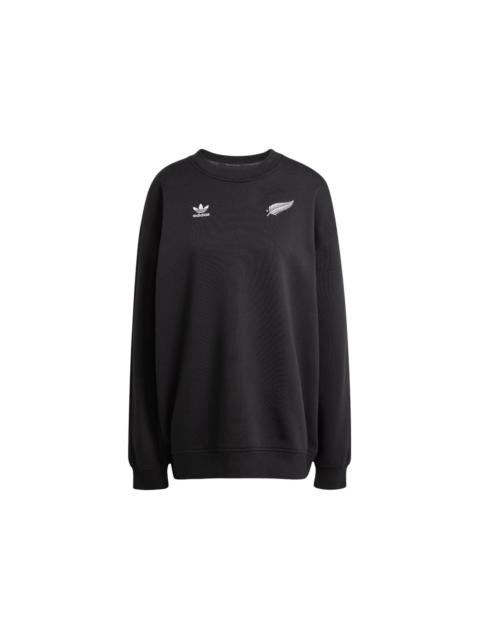 adidas adidas Women's All Blacks Essentials Long Sleeve Crew Sweatshirt Black