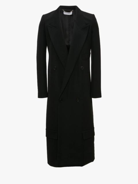 JW Anderson LONGLINE DOUBLE-BREASTED COAT