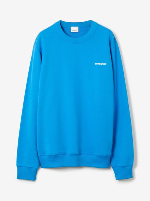Ice Cream Print Cotton Sweatshirt