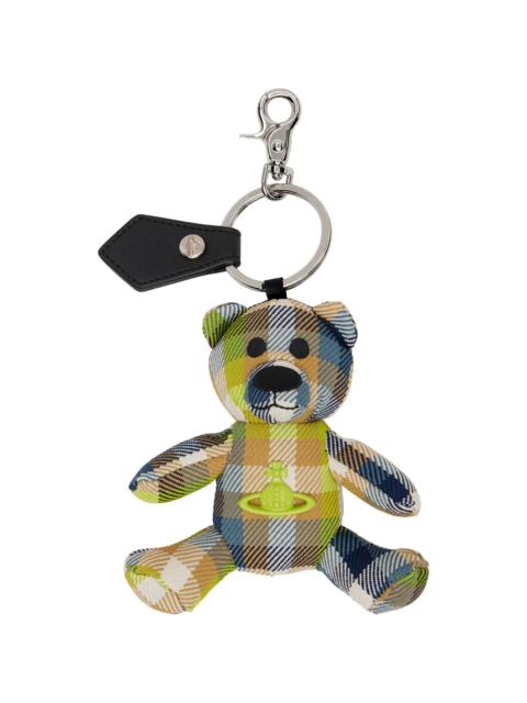 Vivienne Westwood Multicolor Teddy Bear Keychain