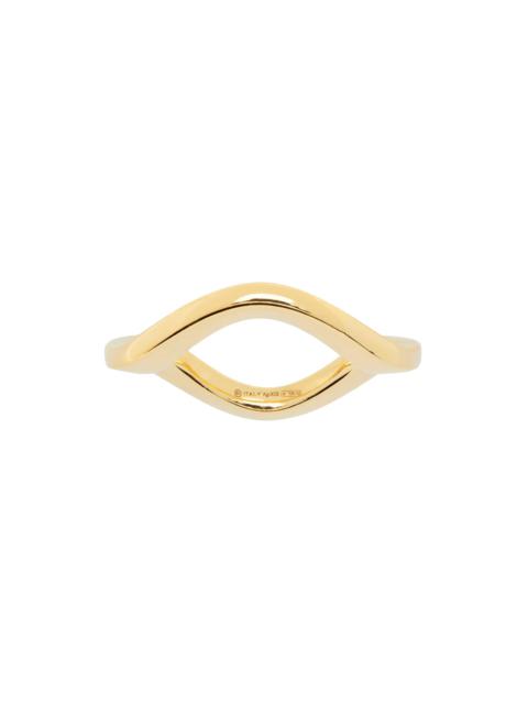Gold Curve Ring