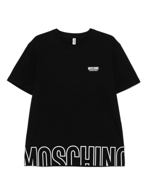 Moschino raised-logo T-shirt
