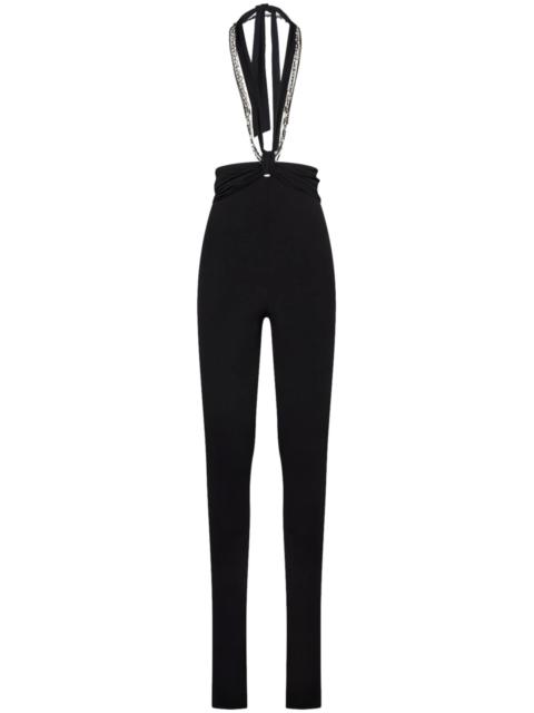 THE ATTICO Ruby halterneck-strap trousers