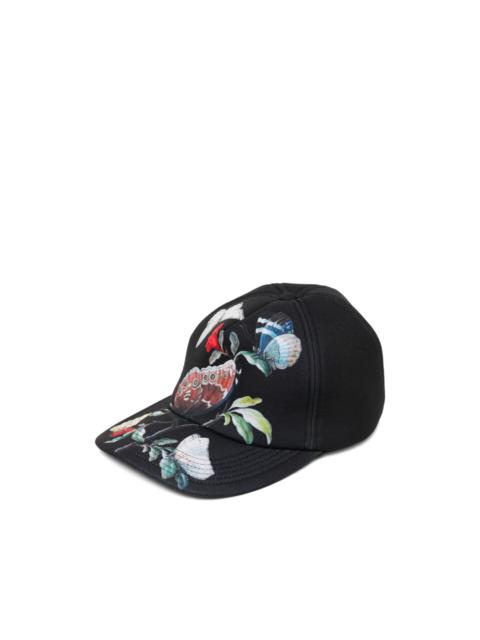 UNDERCOVER butterfly-print cap