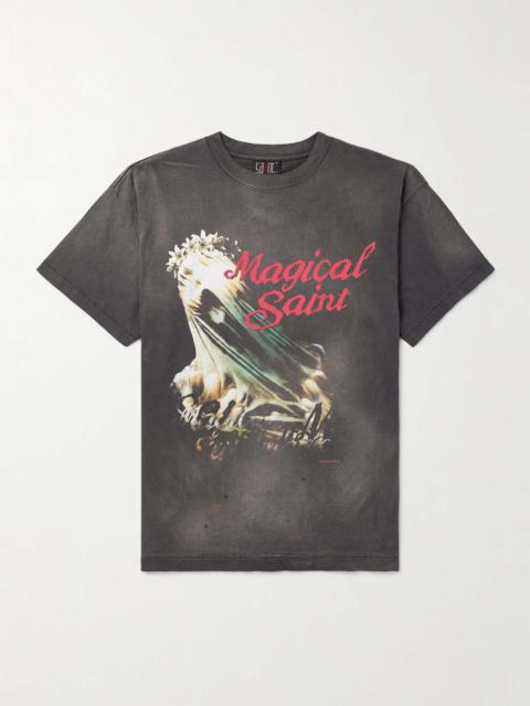 Magical Saint Cotton-Jersey Printed T-Shirt