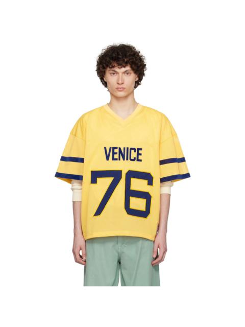 ERL Yellow 'Venice 76' Football Jersey