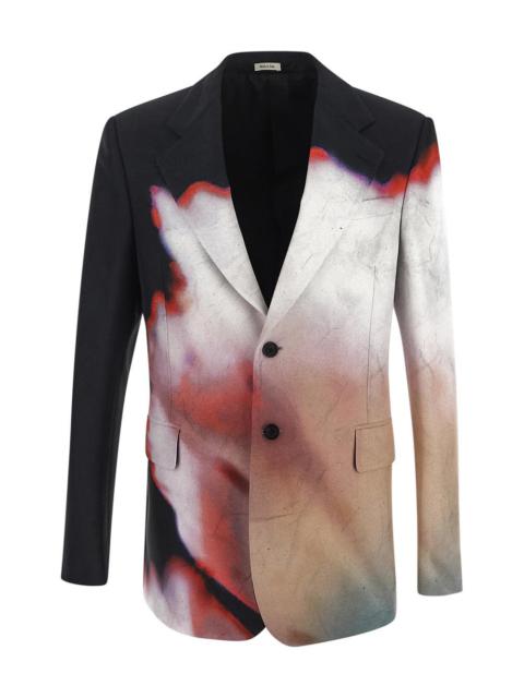 Alexander McQueen Solarised Flower Jacket