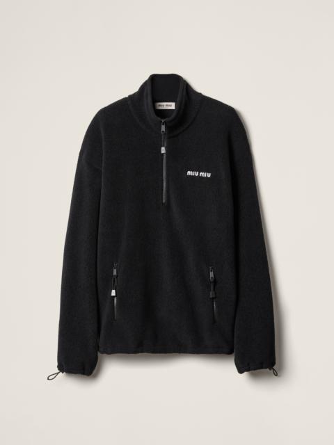 Miu Miu Fleece sweatshirt