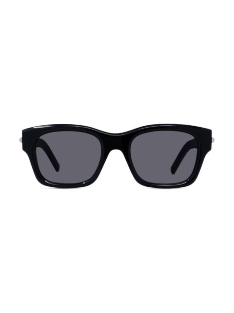 Givenchy Men's GV One 52MM Rectangular Sunglasses - Shiny Black