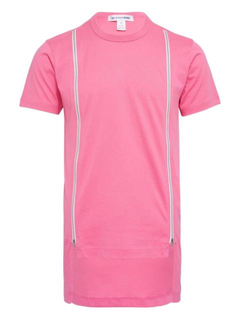 Comme des Garçons SHIRT zip-embellished T-shirt