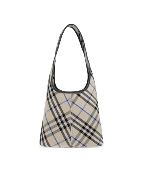Burberry Check-pattern tote bag