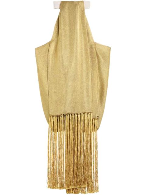 Zeus+Dione fringed top