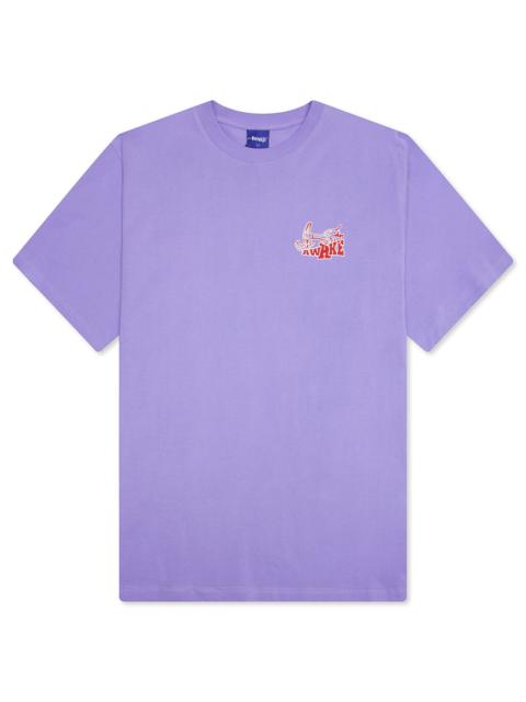 AWAKE NY HAMMER S/S TEE - PERIWINKLE
